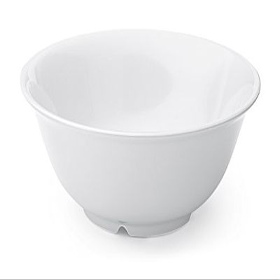 G.E.T. M-813-W-EC Round Melamine Serving Bowl, 2.3 Quart, White (Set of 4)