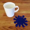 Splash Shaped Coaster Set by Super Cool Creation, Blue - Set of 8 view 1