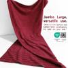 American Soft Linen 35x70 Jumbo Large Bath Towel, 600 GSM 100% Cotton Turkish Bath Sheet, Oversized Luxury Bath Towel for Bathroom Beach and Pool, Bordeaux view 3