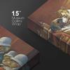 wall26 Canvas Wall Art - Dogs Playing Poker Series - Pinched with Four Aces (Four Policemen) by by C.M Coolidge - Giclee Print Gallery Wrap Modern Home Art Ready to Hang - 24x36 inches view 4