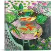 ARTCANVAS Goldfish 1911 Canvas Art Print Stretched Framed Painting Picture Poster Giclee Wall Decor by Henri Matisse - 40" x 26" (0.75" Deep) view 1