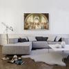 ARTCANVAS School of Athens 1510 Canvas Art Print Stretched Framed Painting Picture Poster Giclee Wall Decor by Raphael - 40" x 26" (0.75" Deep) view 2