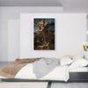 ARTCANVAS St. Michael Vanquishing Satan 1518 Canvas Art Print Stretched Framed Painting Picture Poster Giclee Wall Decor by Raphael - 40" x 26" (0.75" Deep) view 2