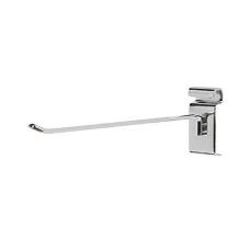STORE001 24pc, 8 inch Chrome Peg Hook for Wire Grid