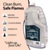 Hyoola Liquid Paraffin Lamp Oil - Clear Smokeless, Odorless, Ultra Clean Burning Fuel for Indoor and Outdoor Use - 1 Gallon view 2