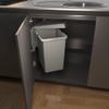 ELLETIPI PBN asg34 Line Swing 2.0 Automatic Large Capacity Plastic Door Bin 18 liters, Nylon, Dark Gray view 2