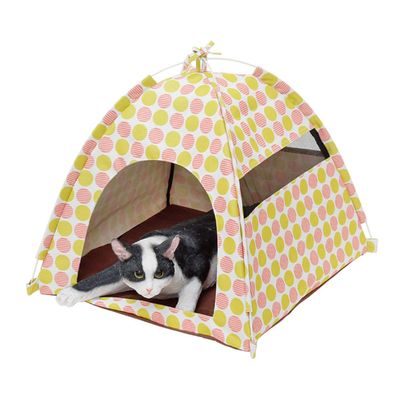Maruwa Boeki 400856702 Mummy Field Pop-up Pet Tent, Dot