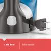 BLACK+DECKER ICR19XS One Step Steam Cord Reel Iron, Blue view 3