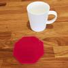 Octagonal Shaped Coaster Set by Super Cool Creations, Pink - Set of 8 view 1