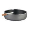 Ashtray Aluminum Alloy, Fashion Smoke Cup, Thicken Cylinder Non-slip Base for Office Home Living Room view 1
