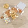 Restaurantware 14 Inch x 7 Inch Heat Seal Bags 100 High Clarity Resealable Pouches - No Flap Recyclable Clear Plastic Resealable Bags Heat Sealable For Snacks Or Meals view 4