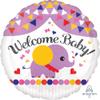Anagram 18" Welcome Baby Streamers HX view 1