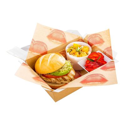 Restaurantware 12 x 12 Inch Pastry Sheets 500 Durable Sandwich Wrapping Papers - Greaseproof Microwavable Kraft Paper Food Basket Liners For Restaurants Bakeries Or Coffee Shops