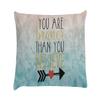 RNK Shops Inspirational Quotes Pillow Case - Standard view 1
