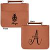 Personalized Ladybugs & Gingham Leatherette Bible Cover with Handle & Zipper - Large - Double Sided view 2
