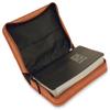 Personalized Ladybugs & Gingham Leatherette Bible Cover with Handle & Zipper - Large - Double Sided view 3