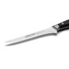 Arcos Boning Knife 6 Inch Nitrum Stainless Steel and 160 mm blade. Professional Butcher Knife to Slice Bones from Meat. Ergonomic Polypropylene Handle. Series Manhattan. Color Black. view 3