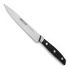 Arcos Forged Sole Fish Knife Forged Stainless Steel 7 Inch. Micarta Handle & Special Silk Edge and Silver Blade 190 mm. Series Manhattan. Black Color Impress and Amaze with Every Cut view 1