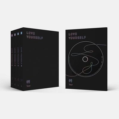 BigHit BTS - Love Yourself  Tear [Random ver.] (Vol.3) CD+Photobook+Mini Book+Photocard+Standing Photo+Folded Poster