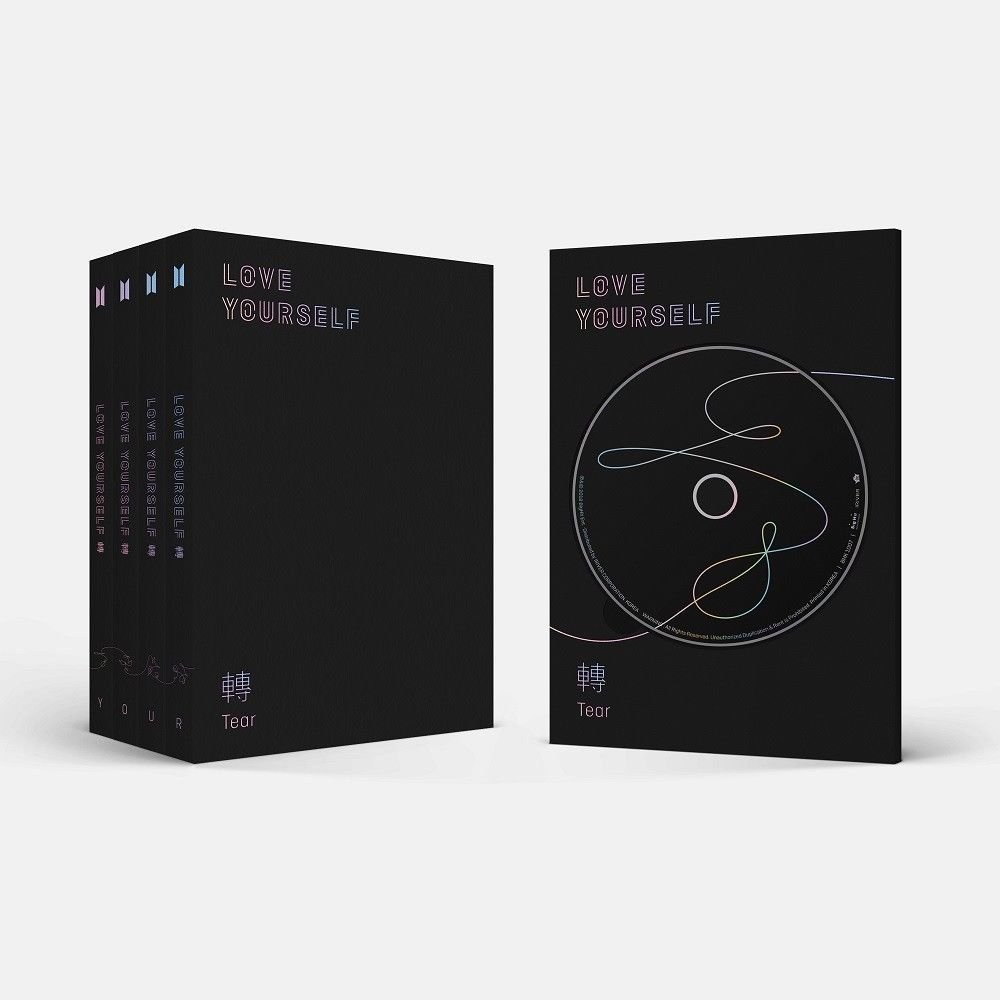 BigHit BTS - Love Yourself  Tear [Random ver.] (Vol.3) CD+Photobook+Mini Book+Photocard+Standing Photo+Folded Poster