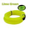 1-Pack 5m/16.4ft Lime Green Neon LED Light Glow EL Wire - 3.2 mm Thick - Powered by 6V Portable - 4AAA - Sound Active - Craft Neon Wire String Light for DIY Project Costume Accessories Cosplay view 2