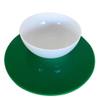 Super Cool Creations Round Placemat Set, Green - Large - 6 Placemats view 1