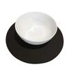 Super Cool Creations Round Placemat Set, Mocha Brown - Large - 6 Placemats view 1