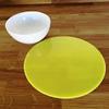Super Cool Creations Round Placemat Set, Yellow - Large - 6 Placemats view 3