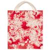Spooktacular Bloody Treat Canvas Bag - 14.75" x 13.5" (1 Count) - Ideal for Trick or Treating & Festive Parties view 1