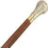 Walking Cane Stick Vintage Style Solid Brass Designer Handle Victorian Cane Gift view 2