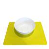 Super Cool Creations Rectangular Placemat Set, Yellow - Large - 8 Placemats view 1