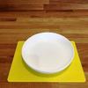 Super Cool Creations Rectangular Placemat Set, Yellow - Large - 8 Placemats view 2