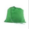 (5x7 inches) Green Cotton Bags, Reusable And Biodegradable Produce Muslin Drawstring Bags Available in Different Sizes (Pack Of 100) view 1