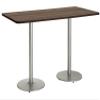 KFI Seating Mode Multipurpose Table, 36" x 72" Top, Studio Teak view 1