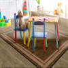 Flagship Carpets Double Border Area Rug for Classroom or Office Rug, Kids Bedroom or Playroom Carpet, and Living Room Mat, 6' x 8'4", Chocolate view 2