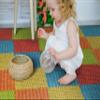 Flagship Carpets Basketweave Blocks Carpet Rug for Home or School Learning Area, Children's Classroom, Kid's Bedroom or Playroom, 7'6" x 12', Multicolor view 2