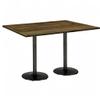 KFI Seating Urban Loft Multipurpose Table 41" H x 72" W x 30" D Natural view 2