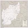 18" x 24" 1972 Map Of Afghanistan Roads Airfields view 1