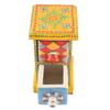Indian Shelf 1 Piece Vocalforlocal Handmade Multicolor Wooden 2 Vertical Drawers Floral Pattern Spice Box Seasoning Masala Organizer Rack Jewellery Container view 2