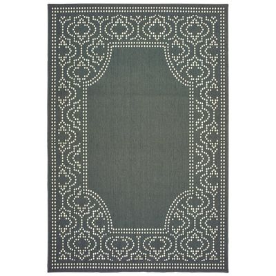 Moretti Parker Area Rug 1247X Grey Solid Dotted 2' 5" x 4' 5" Rectangle