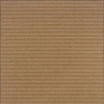 Moretti Grand Mal Indoor/Outdoor Area Rug 001X3 Tan Striped Woven 1' 9" x 3' 9" Rectangle