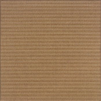 Moretti Grand Mal Indoor/Outdoor Area Rug 001X3 Tan Striped Woven 1' 9" x 3' 9" Rectangle
