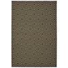 Moretti Parker Area Rug 2335K Black Diamond Diagonals 2' 5" x 4' 5" Rectangle view 1