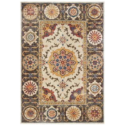 Moretti Boulder Area Rug 4929X Ivory 9' 10" x 12' 10" Rectangle