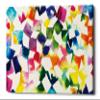 Epic Graffiti 'Colorful Cubes' by Wild Apple Portfolio, Canvas Wall Art, 12"x18" view 1