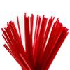 9000 Count Plastic Stirrer, Sip Stirrer, Sip Straw, For Coffee, Cocktail, Latte and Tea - 5 Inches, 1000/Box, Red view 1