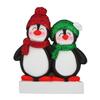 3D Personalized Our First Christmas Ornament 2025 Custom Penguin Couple Ornaments in Winter Hats Couples Ornament 2025 Family of 2 Unique for a Couple Ornaments Couples Unique Gifts view 4
