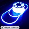 Russell Decor LED Neon Rope Lights Flexible Waterproof SMD Tube Lights (Blue, 100 FT) view 2