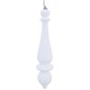 14 White Shiny Finial Drop UV Drill 2Bg view 1