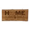 LifeSong Milestones LifeSong Home Live Edge Cherry Handcrafted Home Decor Step Stool Housewarming Gift Ideas for New Home Decorations 8 3/4 w x 16 L (Home is Where The Heart is) view 1